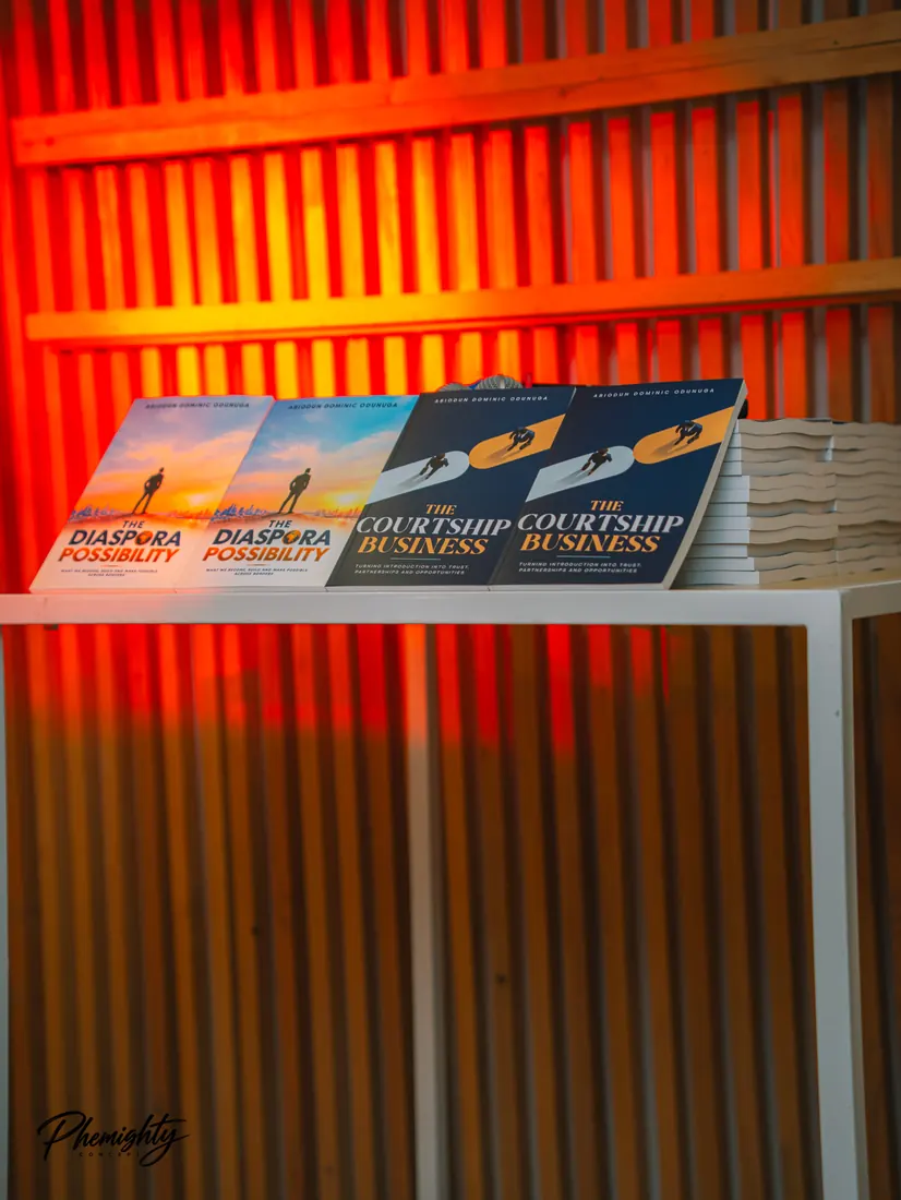 A book launch & unveiling, Book launch
