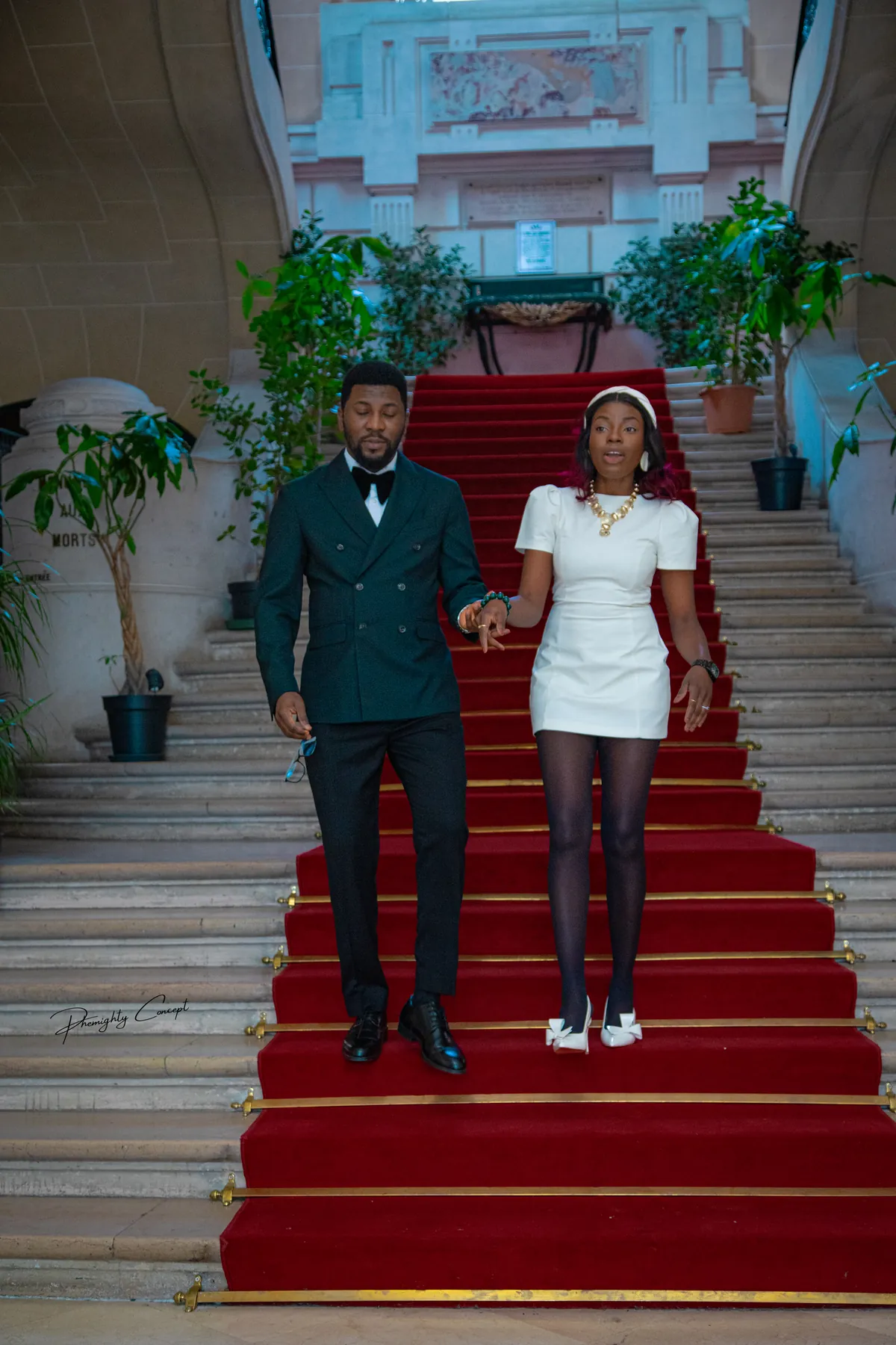 The town hall wedding, Civil ceremony