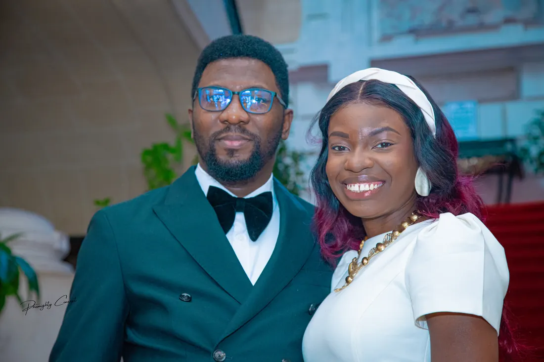 The town hall wedding, Civil ceremony